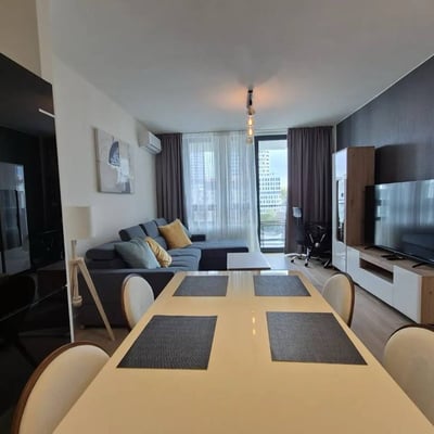 Аренда просторной новой 3-комнатной квартиры в премиум-комплексе BW Sensa, 73 м², Белград, Сербия